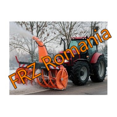 Freza de zapada pentru tractor Case Steiger 540